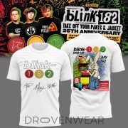 Blink-182 Take Off Your Pants and Jacket 25th Anniversary Day Pop-Up Limited Edition Shirt - Image 2