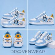 Bluey X Autism Awareness Special AF1 Sneakers - Image 2