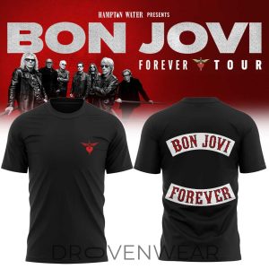 Bon Jovi Forever Tour 2026 Limited TShirt by Drovenwear.com