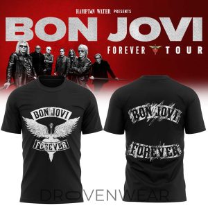Bon Jovi Forever Tour 2026 Limited TShirt V2 by Drovenwear.com