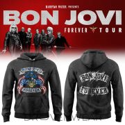 Bon Jovi Forever Tour 2026 Premium Pullover Hoodie