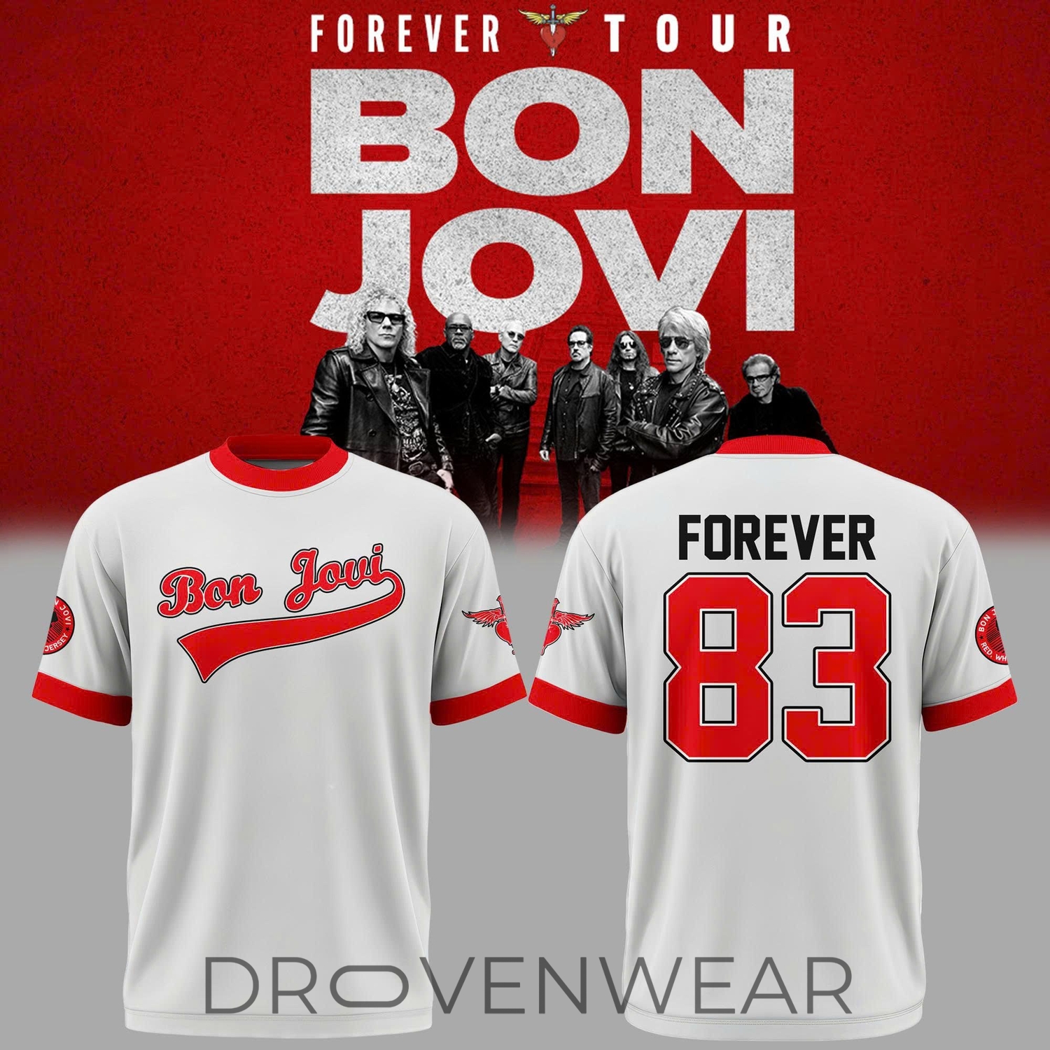 Bon Jovi Live At Madison Square Garden 2026 Commemorative Shirt Bon Jovi Live At Madison Square Garden 2026 Commemorative Shirt