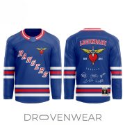 Bon Jovi x New York Rangers Forever Tour Madison Square Garden 2026 Signature Hockey Jersey - Image 2