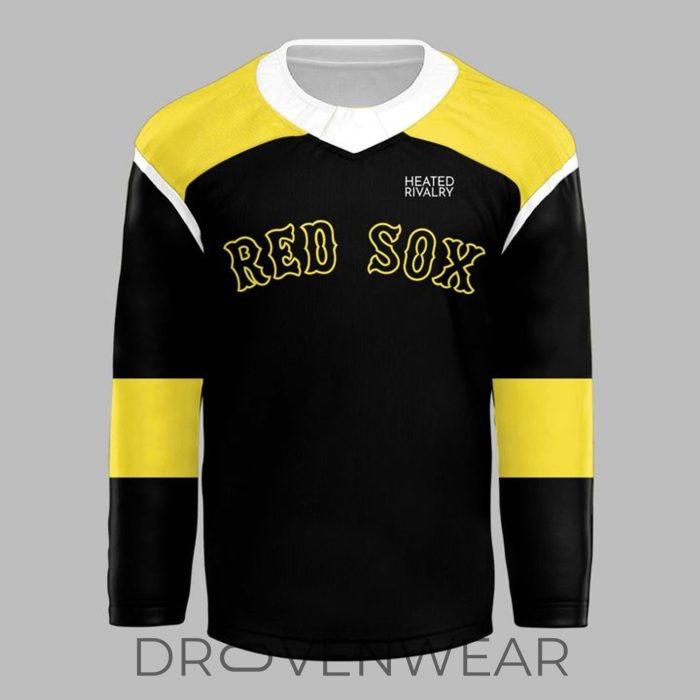 Boston Red Sox X Heated Rivalry Ilya Rozanov #81 Limited Hockey Jersey - Image 2