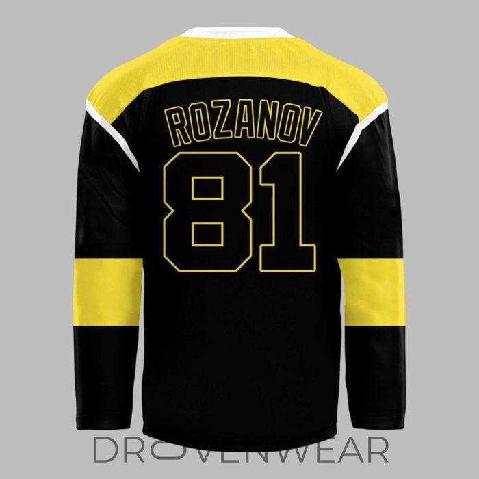 Boston Red Sox X Heated Rivalry Ilya Rozanov #81 Limited Hockey Jersey - Image 3