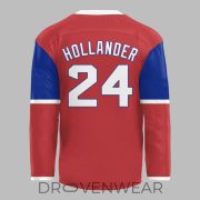 Boston Red Sox X Heated Rivalry Shane Hollander #24 Fan Hockey Jersey - Image 3