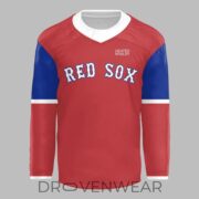 Boston Red Sox X Heated Rivalry Shane Hollander #24 Hockey Jersey - Image 2