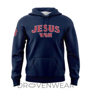 Boston Red Sox X Jesus Won Faith Family Night 2026 Hoodie by Drovenwear.com
