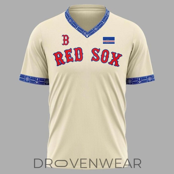 Boston Red Sox x Cabo Verde Cultural Night Fenway Park 2026 Jersey Shirt - Image 2