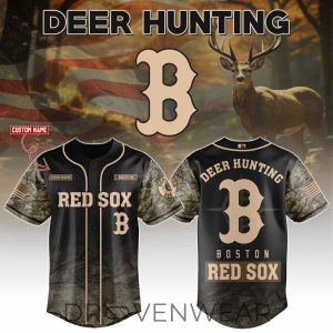 Boston Red Sox x Deer Hunting Limited Edition Jersey by Drovenwear.com