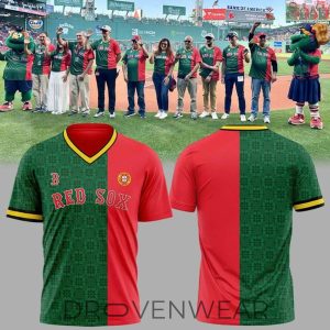 Boston Red Sox x Portuguese Celebration 2026 Jersey Shirt by Drovenwear.com