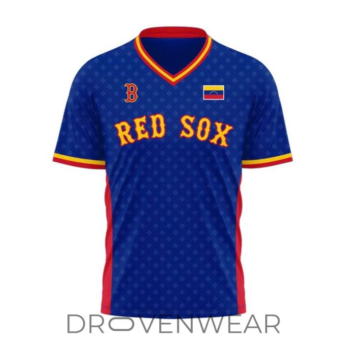 Boston Red Sox x Venezuelan Heritage 2026 Jersey Shirt - Image 2