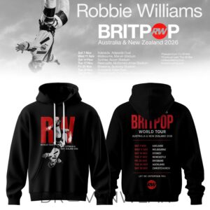 Britpop Aunz Tour 2026 Hoodie by Drovenwear.com