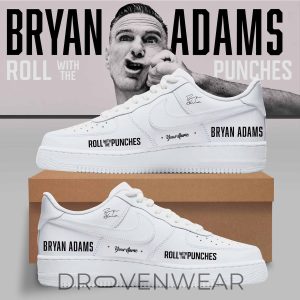 Bryan Adams Roll With The Punches Tour AF1 by Drovenwear.com