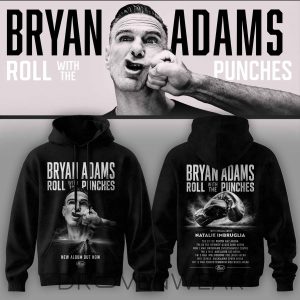 Bryan Adams Roll With The Punches Tour Hoodie by Drovenwear.com