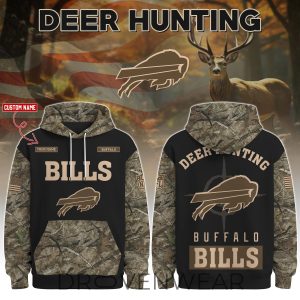 Buffalo Bills Deer Hunting Limited Edition Hoodie by Drovenwear.com