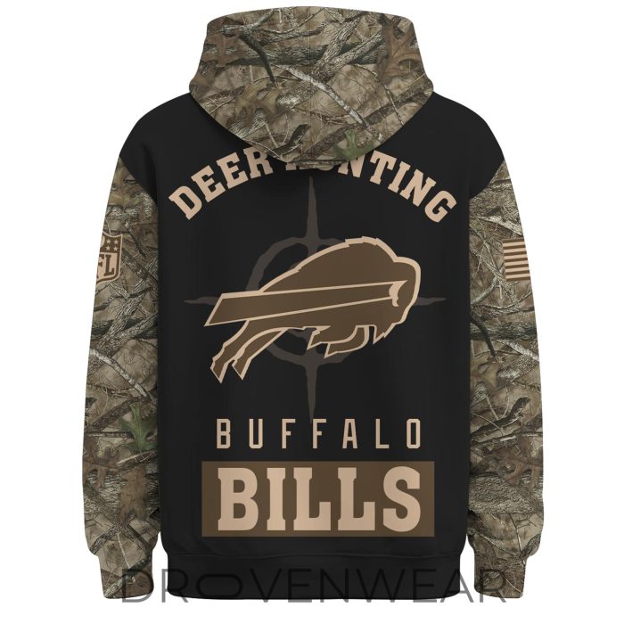 Buffalo Bills Deer Hunting Limited Edition Hoodie - Image 3