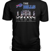 Buffalo Bills Thank You For The Memories Abbey Road The Beatles T-shirt - Image 2