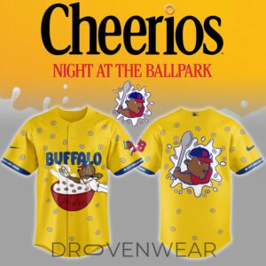 Buffalo Bisons Limited Baseball Jersey Nn by Drovenwear.com