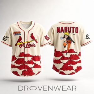 Cardinals Naruto Night Baseball Jersey by Drovenwear.com