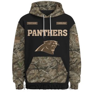 Carolina Panthers Deer Hunting Limited Edition Hoodie by Drovenwear.com