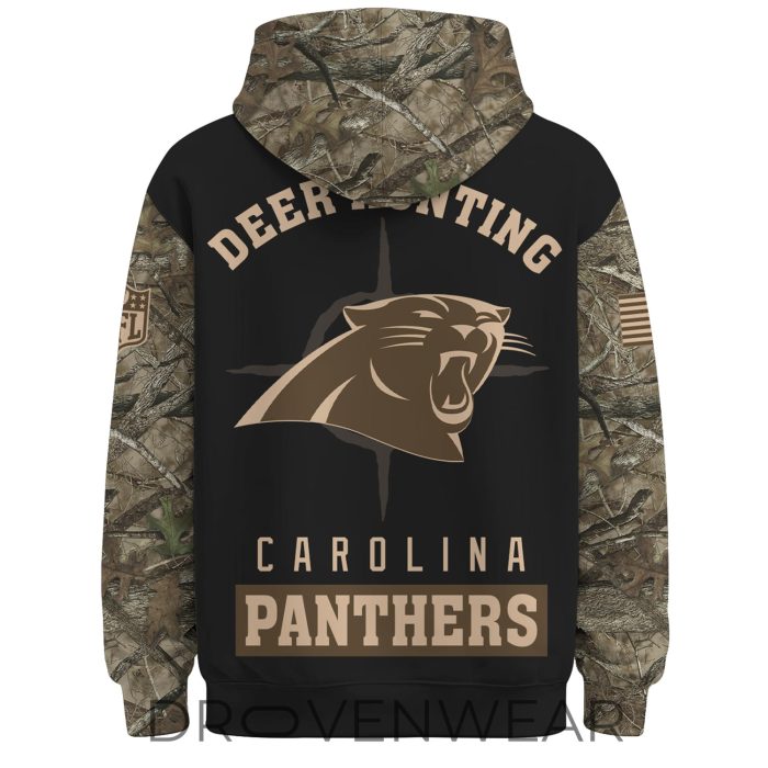 Carolina Panthers Deer Hunting Limited Edition Hoodie - Image 3