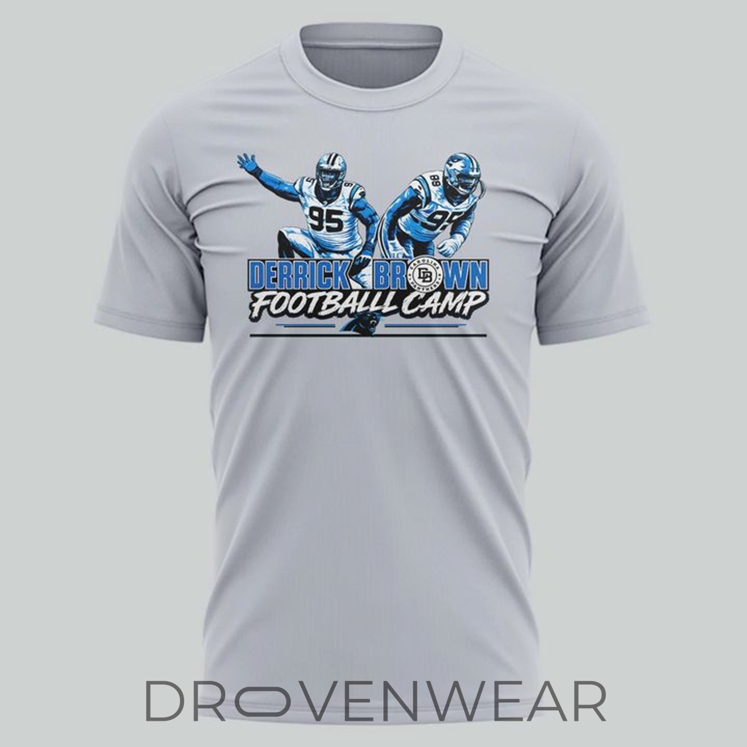Carolina Panthers Derrick Brown Football Camp 2026 Shirt Carolina Panthers Derrick Brown Football Camp 2026 Shirt
