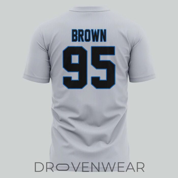 Carolina Panthers Derrick Brown Football Camp 2026 Shirt - Image 3