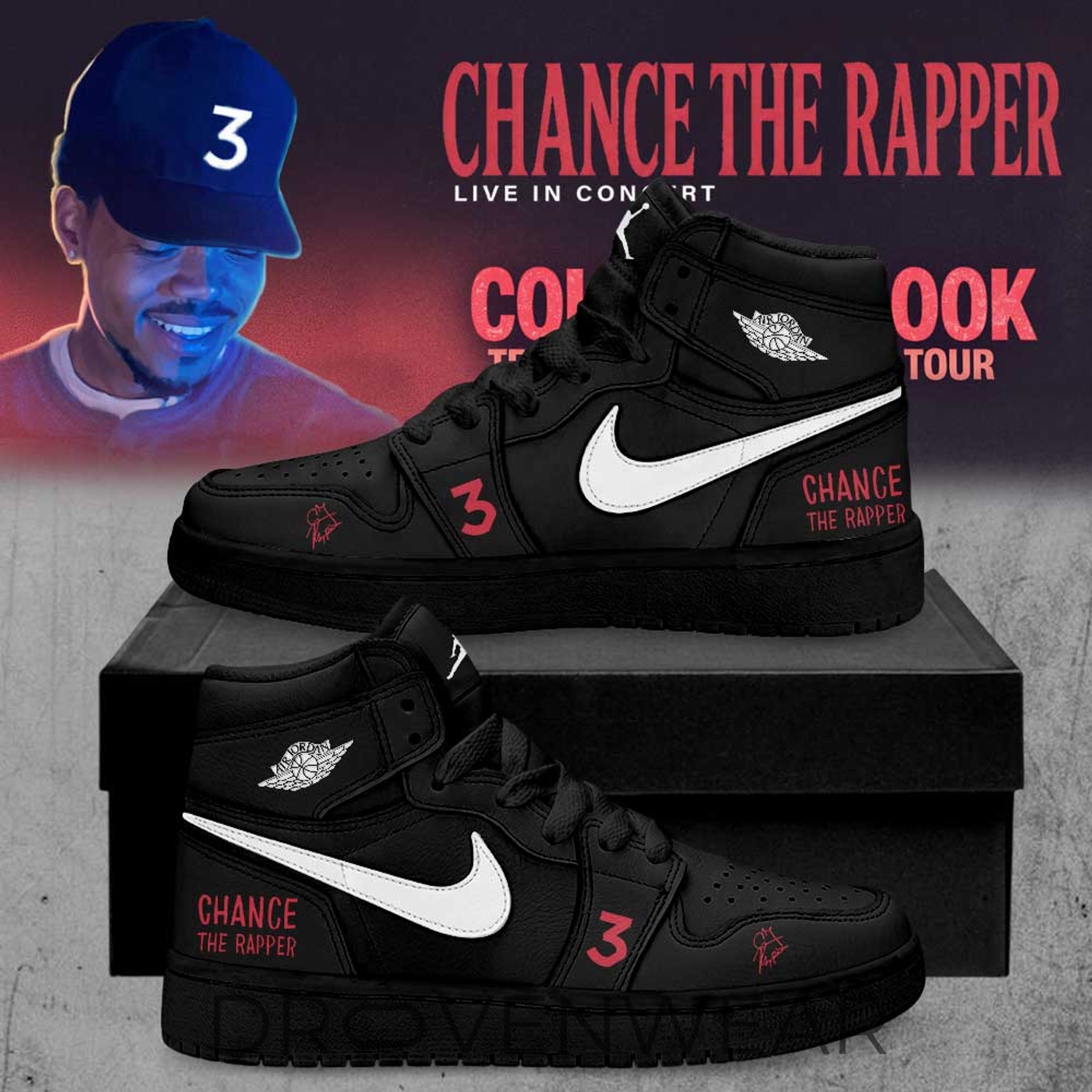 Chance the Rapper Coloring Book 10 Year Anniversary Tour 2026 AJ1 V6 Chance the Rapper Coloring Book 10 Year Anniversary Tour 2026 AJ1 V6