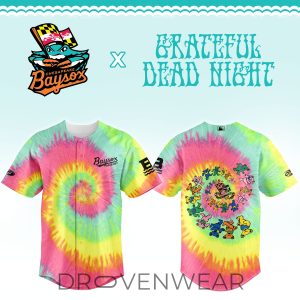 Chesapeake Baysox x Grateful Dead Special Edition Jersey by Drovenwear.com