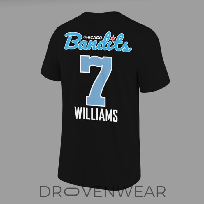 Chicago Bandits "sami Williams Bandits" Limited Edition 2026 Shirt - Image 3