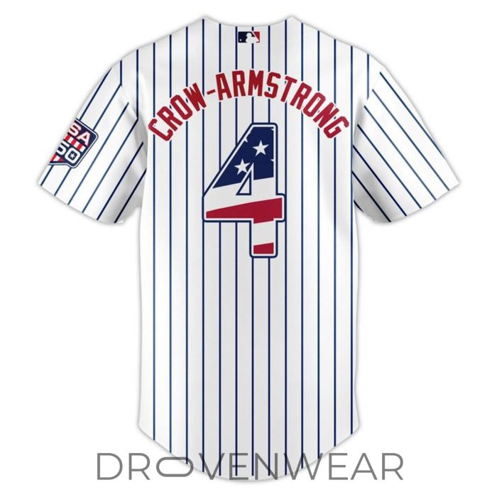 Chicago Cubs Celebrating America's 250th Limited Edition Baseball Jersey - Image 3