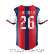 Chicago Cubs US Soccer 2026 Custom Baseball Jersey - Image 3