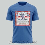 Chicago Cubs Wrigley Field Cubweiser King of Baseball Graphic Fan Shirt - Image 2