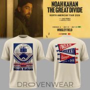 Chicago Cubs x Noah Kahan The Great Divide Tour at Wrigley Field 2026 Shirt