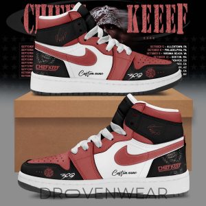 Chief Keef Live 2 Tour Edition AJ1 Shoes by Drovenwear.com