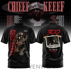 Chief Keef Live 26 Tour Edition TShirt V2 by Drovenwear.com