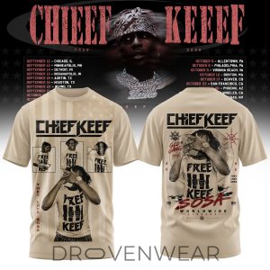 Chief Keef Live 26 Tour Edition TShirt V3 by Drovenwear.com