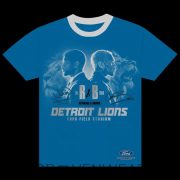 Chris Brown & Usher Raymond x Detroit Lions "The R&B Tour" at Ford Field Shirt - Image 5