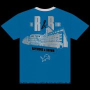 Chris Brown & Usher Raymond x Detroit Lions "The R&B Tour" at Ford Field Shirt - Image 6
