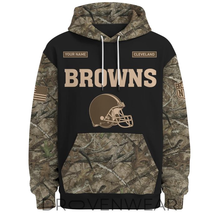 Cleveland Browns Deer Hunting Limited Edition Hoodie - Image 2