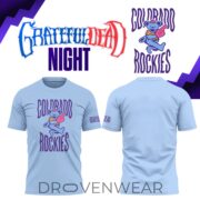 Colorado Rockies Grateful Dead Night 2026 Limited Edition Fan Shirt