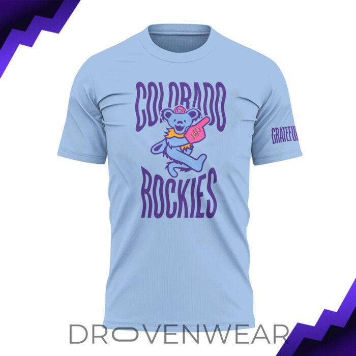 Colorado Rockies Grateful Dead Night 2026 Limited Edition Fan Shirt - Image 2