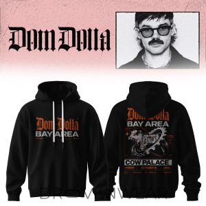 DOM Dolla Tour 2026 Limited Edition Baseball Hoodie by Drovenwear.com