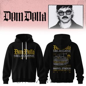 DOM Dolla Tour 2026 Limited Edition Baseball Hoodie V2 by Drovenwear.com