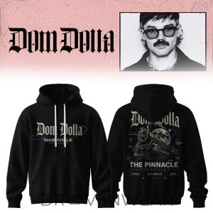 DOM Dolla Tour 2026 Limited Edition Baseball Hoodie V4 by Drovenwear.com