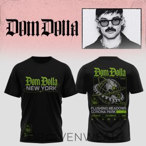 DOM Dolla Tour 2026 Limited Edition TShirt V3 by Drovenwear.com