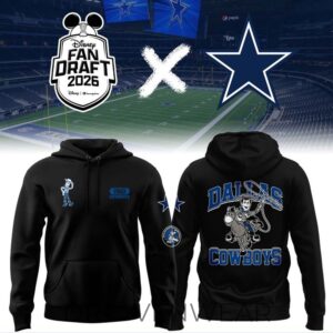 Dallas Cowboys X Woody Disney Fan Draft 2026 Special Hoodie by Drovenwear.com