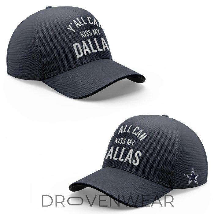Dallas Cowboys x Erling Haaland Y'all Can Kiss My Dallas Hoodie - Image 3