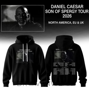 Daniel Caesar Son Of Spergy Tour Limited Hoodie V3 by Drovenwear.com